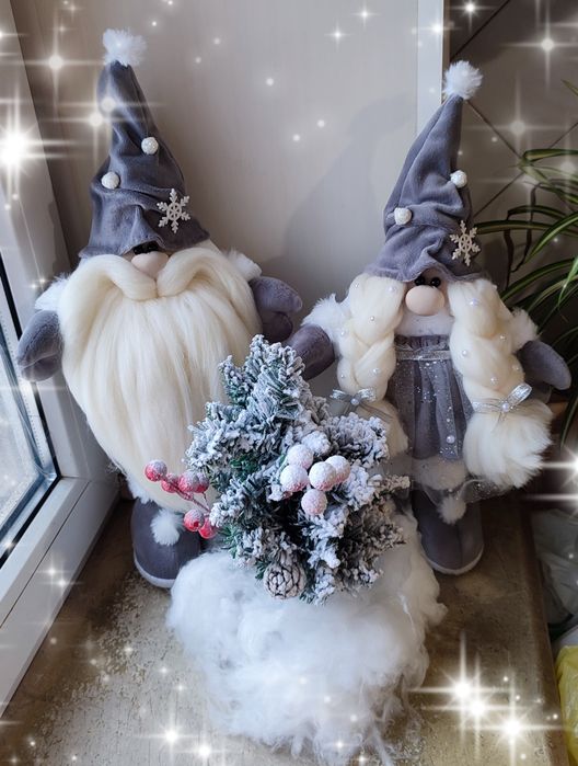 Скандинавський гном, новорічний гном, скандинавский гном, новогодний