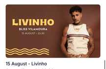 bilhete bliss livinho dia 15 agosto