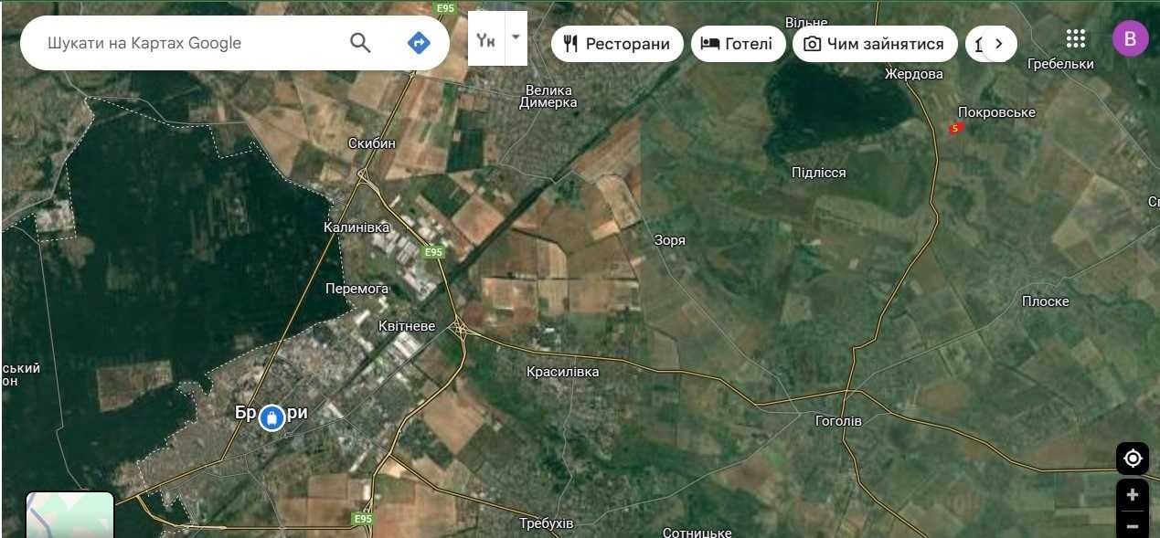 ПРОДАМ  5 гектарів землі с.Жердова (Покровське)