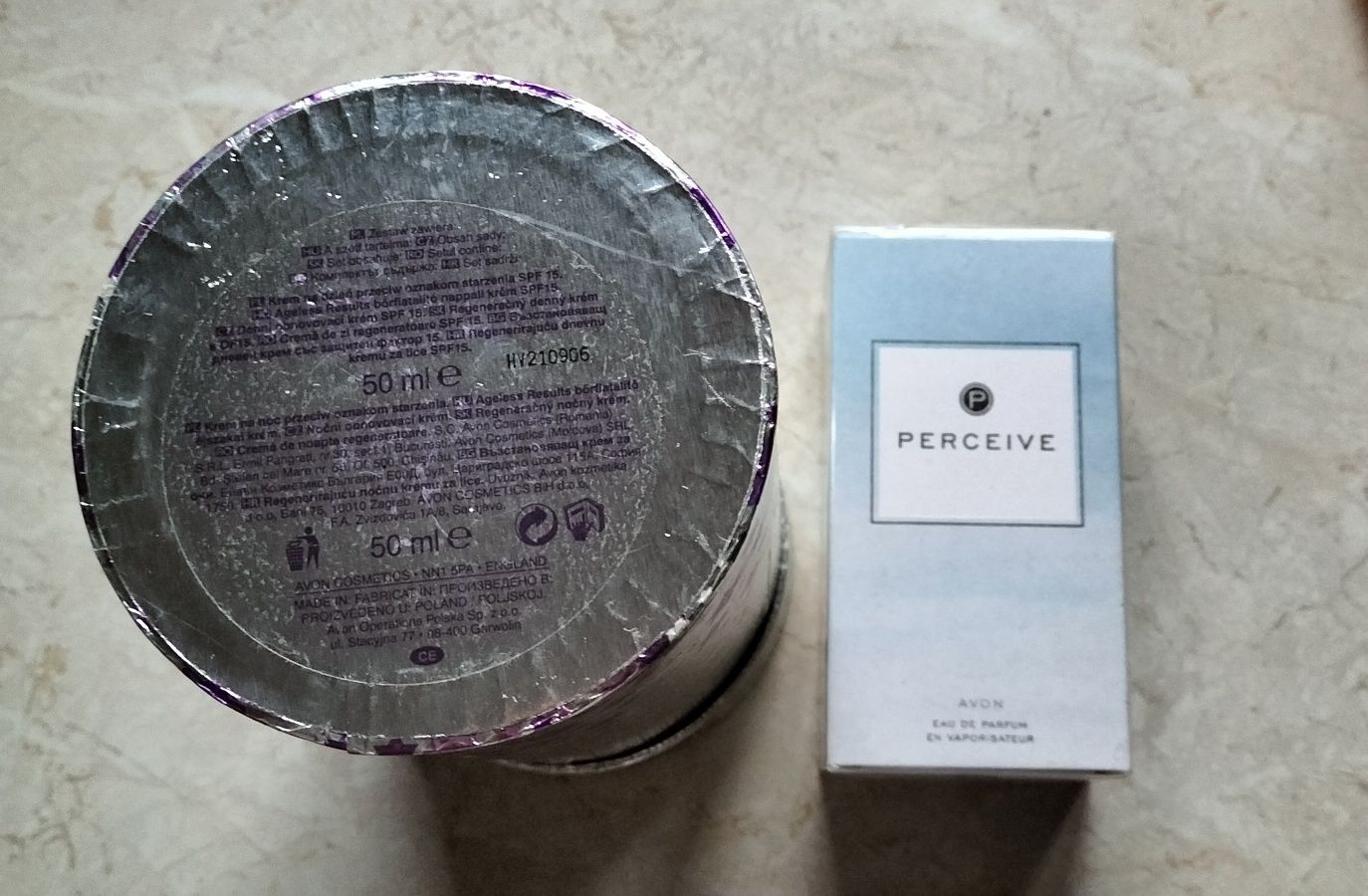 Perfumy Avon Perceive 50 ml plus ozdobny kartonik opakowanie prezentow