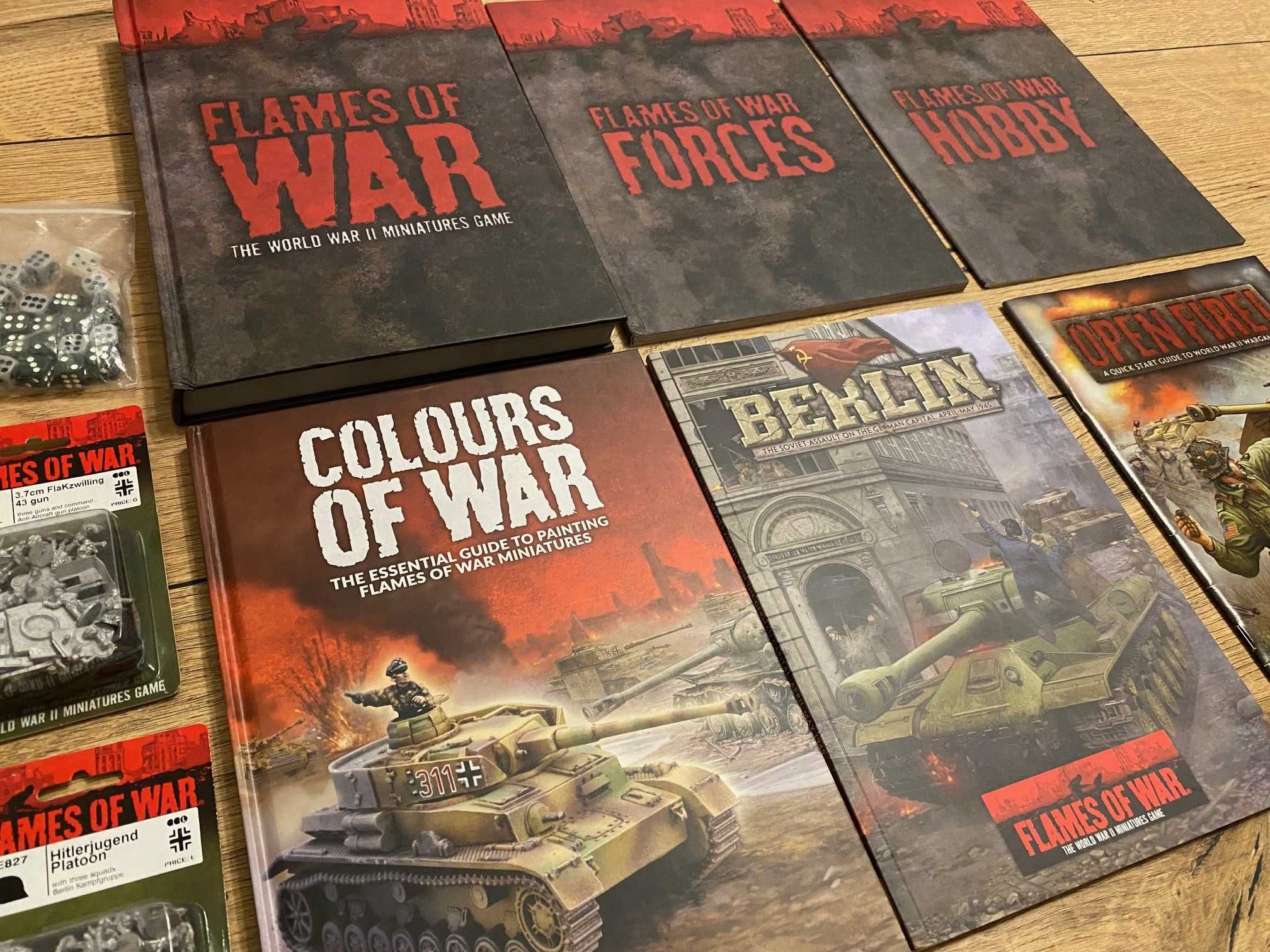 Flames of War gra figurkowa podręczniki figurki