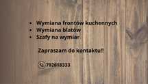 Skrecanie mebli/wymiana blatów/wymiana frontów