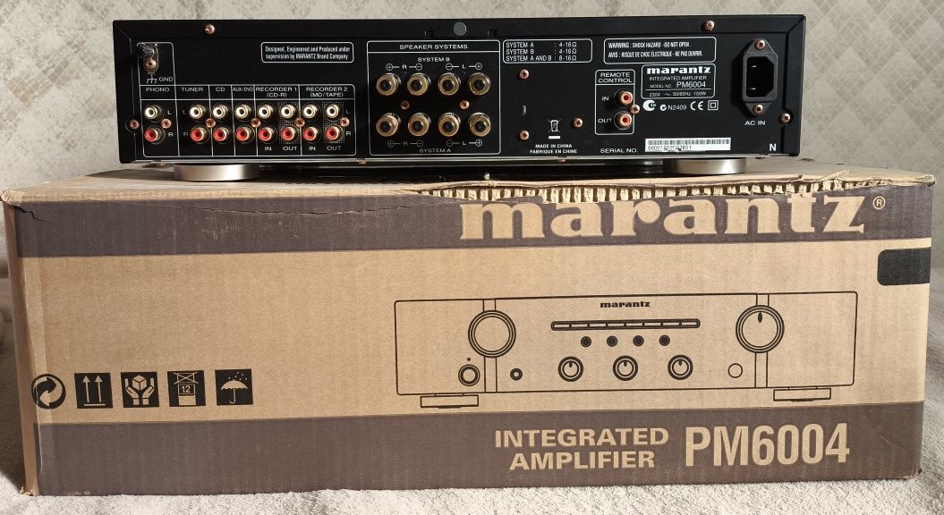 Інтегральний підсилювач Marantz PM6004