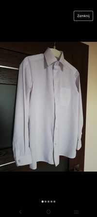 Biała koszula chłopięca r.164
