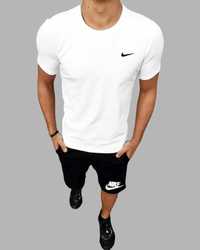 Мужской летний комплект Nike футболка + шорты