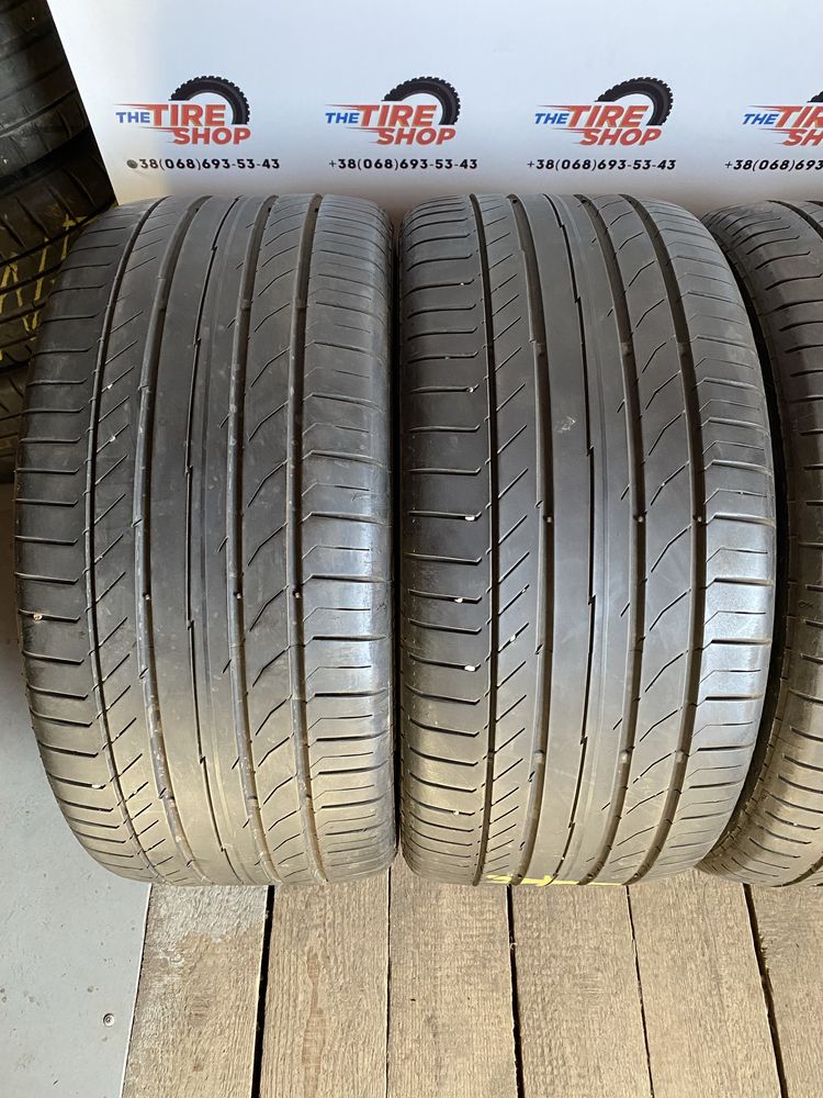 Різноширокий комплект 225/45R18 та 255/40R18 Continental RFT