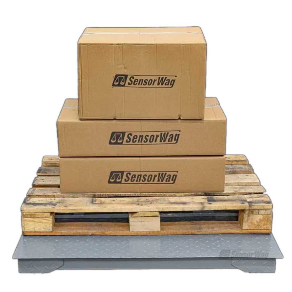 Waga platformowa paletowa z najazdami 3t 1,2 x 1,2 3000kg elektryczna