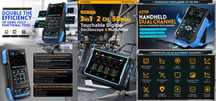 FNIRSI 2C23T 2C53T 2C53P DPOX180H осциллограф сигнал генератор тестер
