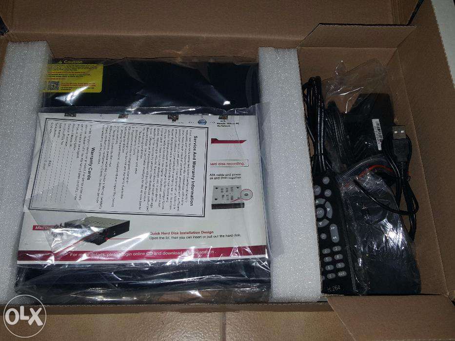 Kit Video Vigilancia HD DVR- 4 Camaras de 5MP. Excelente Qualidade