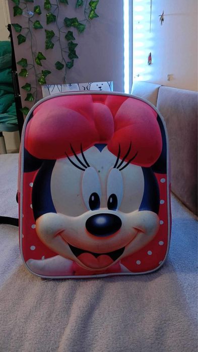Plecak do szkoły, przedszkola Myszka Minnie 3D