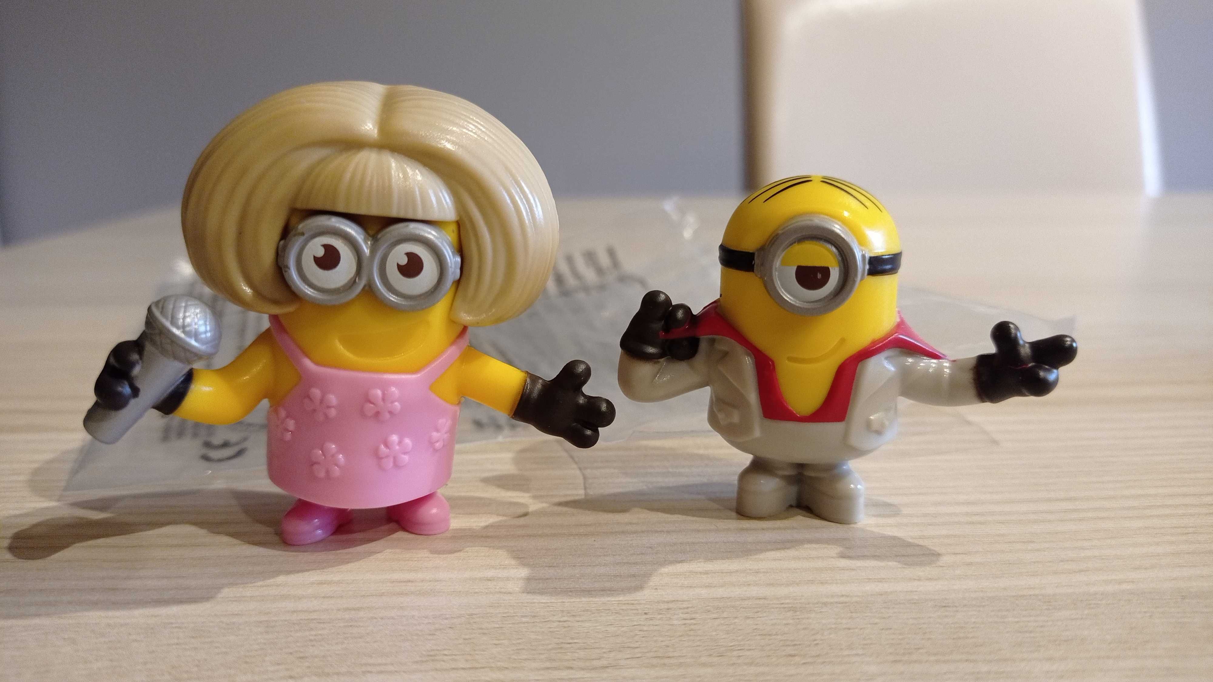 Minionek Minionki - dwie nowe figurki - komplet zestaw nieużywany