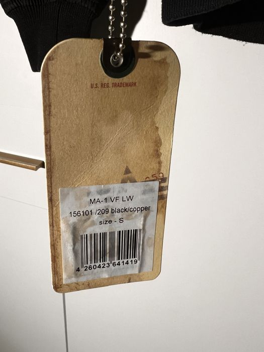 Kurtka Bomber Alpha Industries MA1 VF LW Unisex roz. S