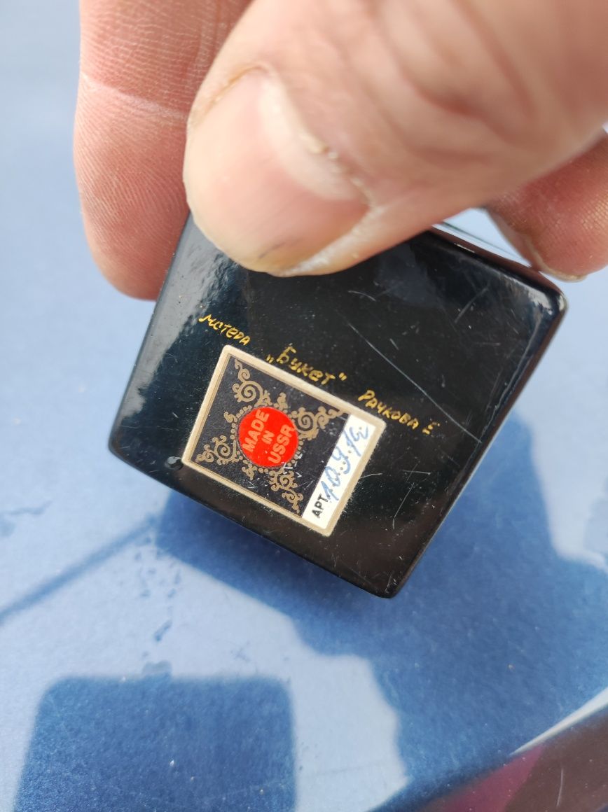 Pudełko na biżuterię czasów ZSRR