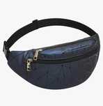 Nerka saszetka torebka granatowa unisex 3 kieszenie
