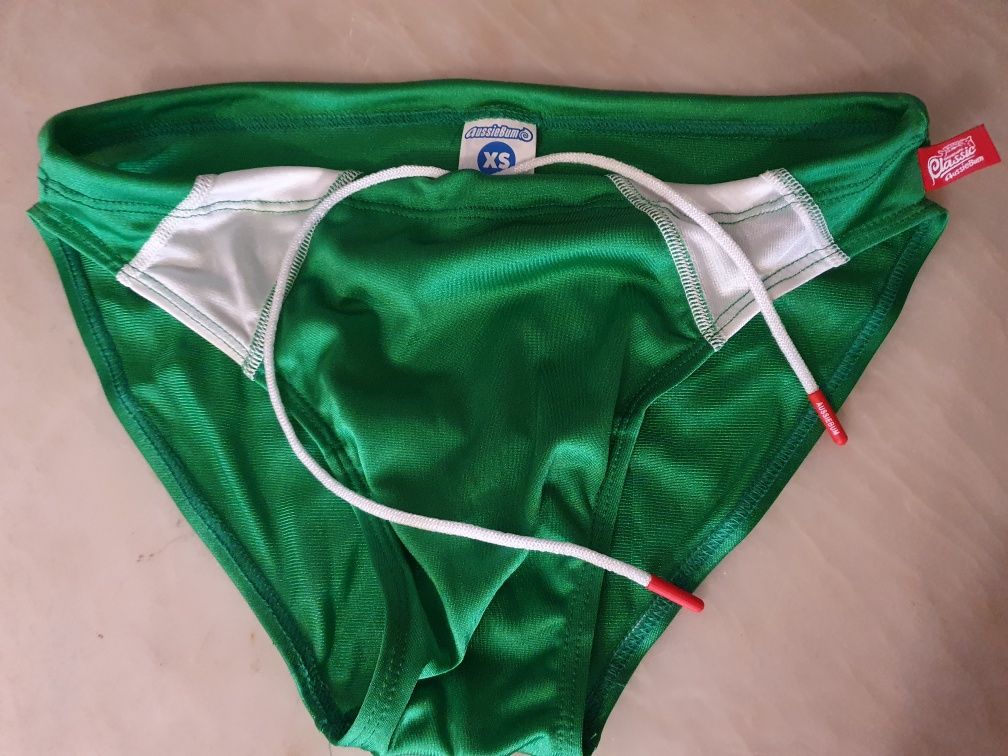 Aussiebum XS Calção de banho verde Competition Crew
