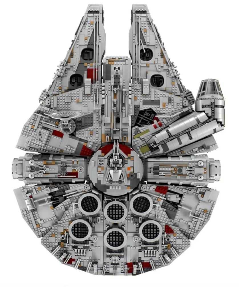 Klocki Sokół Millennium Star Wars 7541-klocków 83cm zamiennik TECHNIC