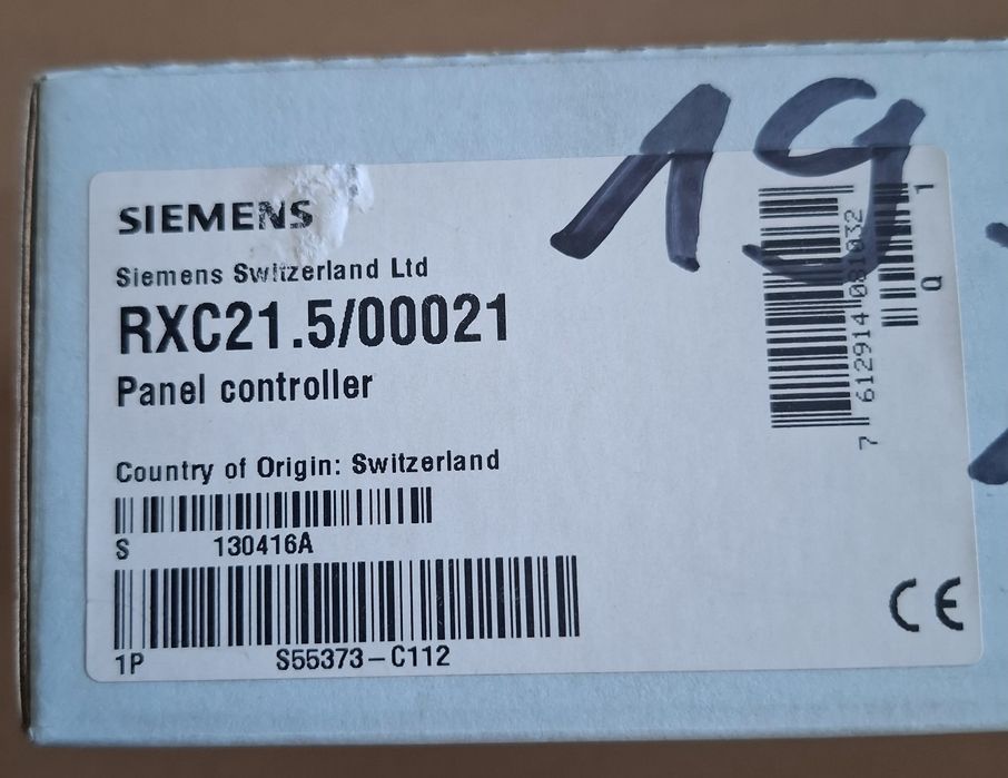 Siemens RXC21.5 regulator