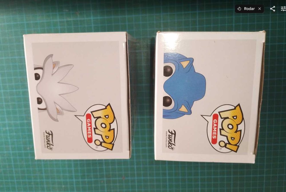 Funko Pop Classic Sonic & Silver the Hedgehog
