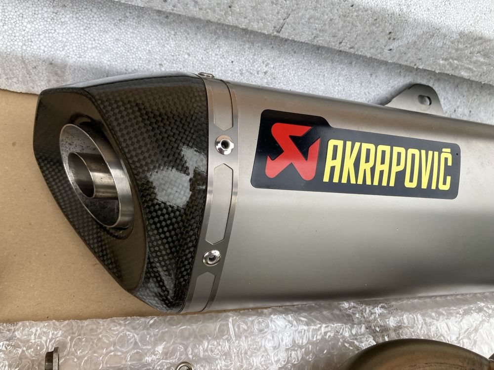 BMW G310 GS R full Akrapovic Racing line tlumik wydech