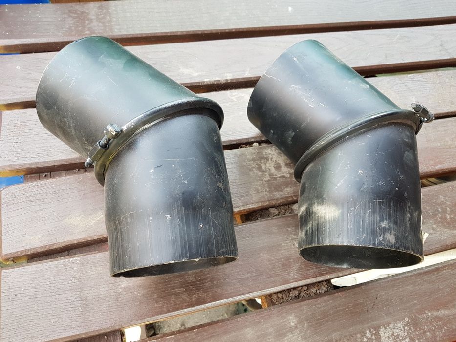Kolano regulowane 120 mm 0-45 ST Kaiser Pipes