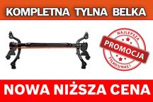 Tylna belka oś Peugeot 206 3 lata gwarancji PROMOCJA