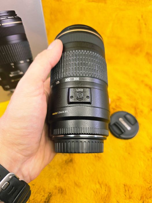 Об'єктив Canon EF 70-300mm f/4-5-6 IS USM - універсальний телезум!