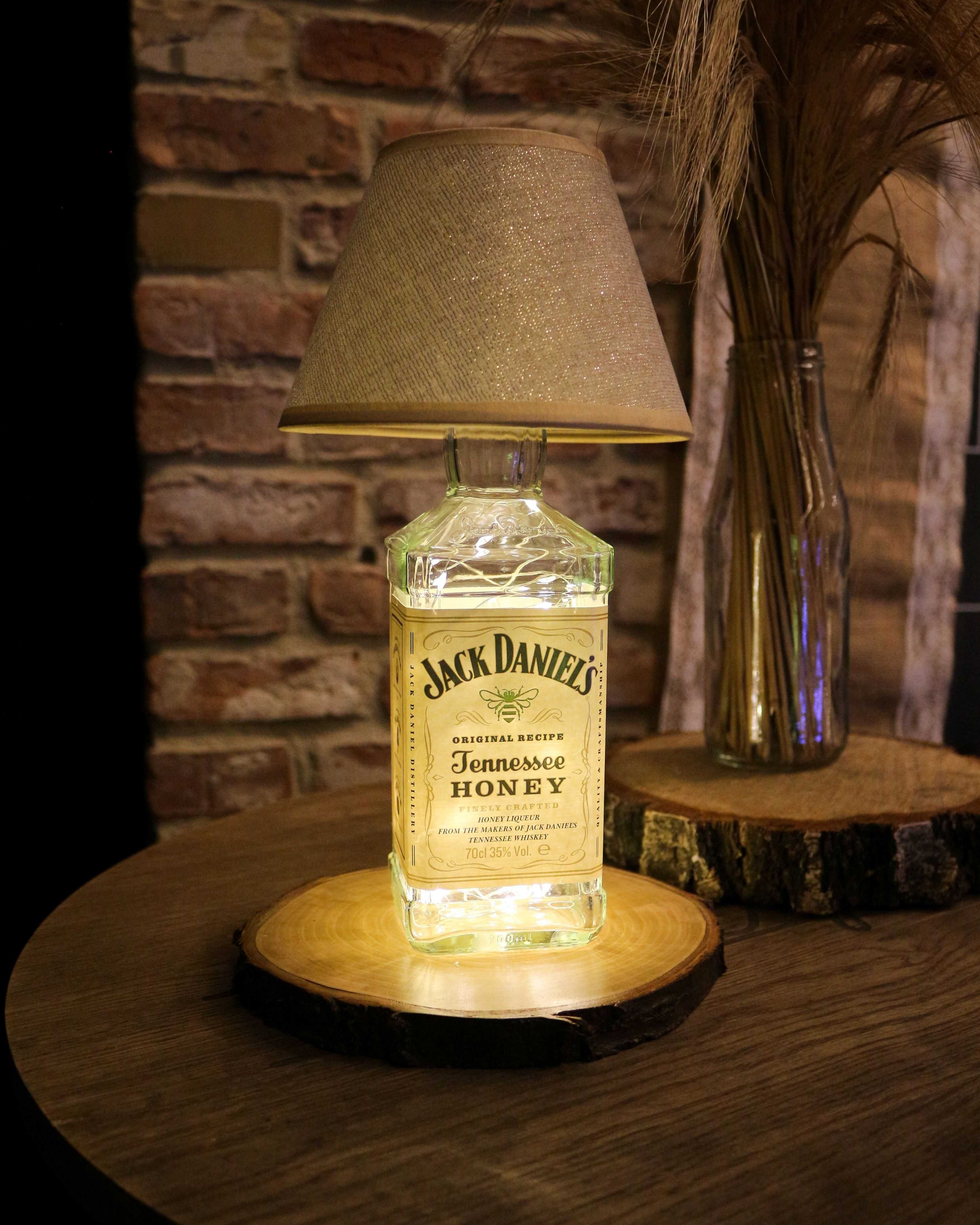 Jack Daniels Honey - lampka nocna - lampka z butelki