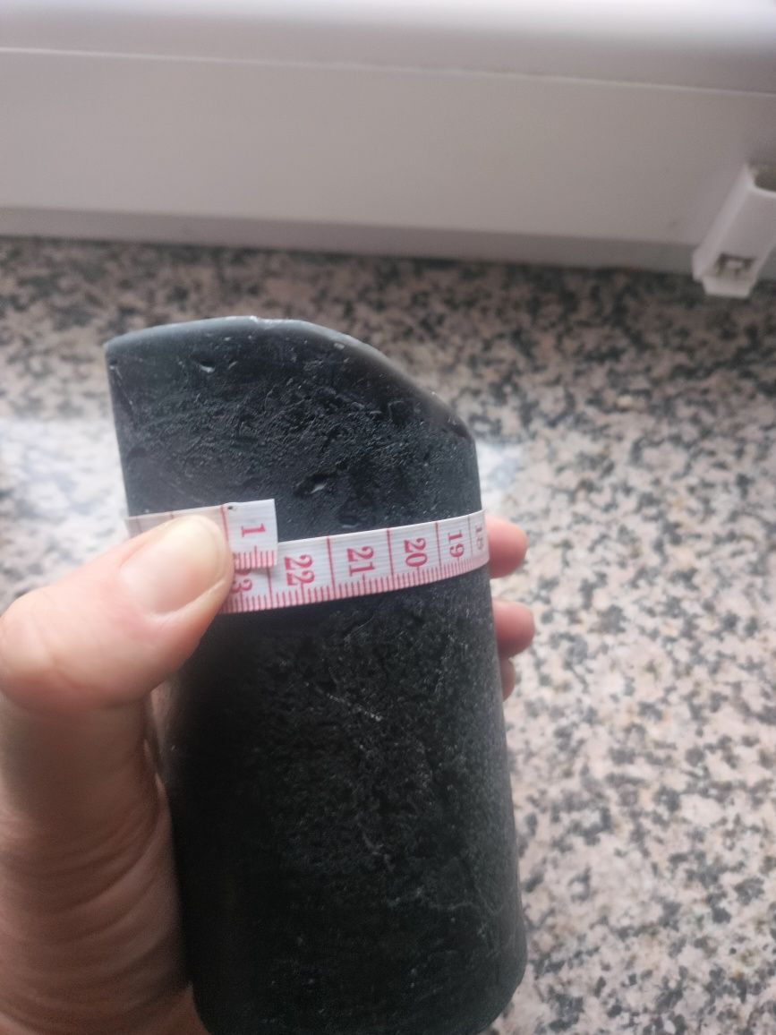 Świeca czarna na baterie