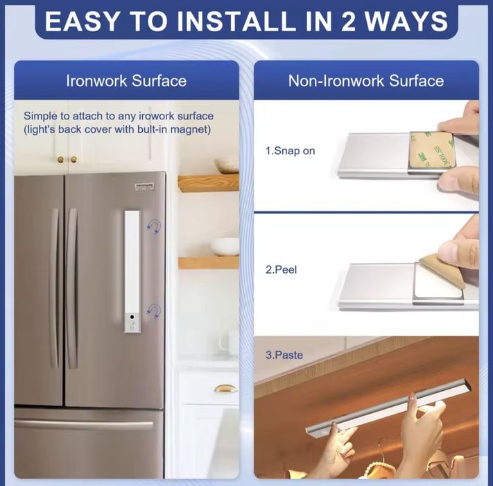 Светодиодный светильник с датчиком движения.