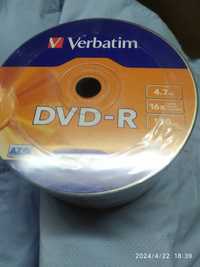 Продам DVD-R Verbatim пачка 50 шт