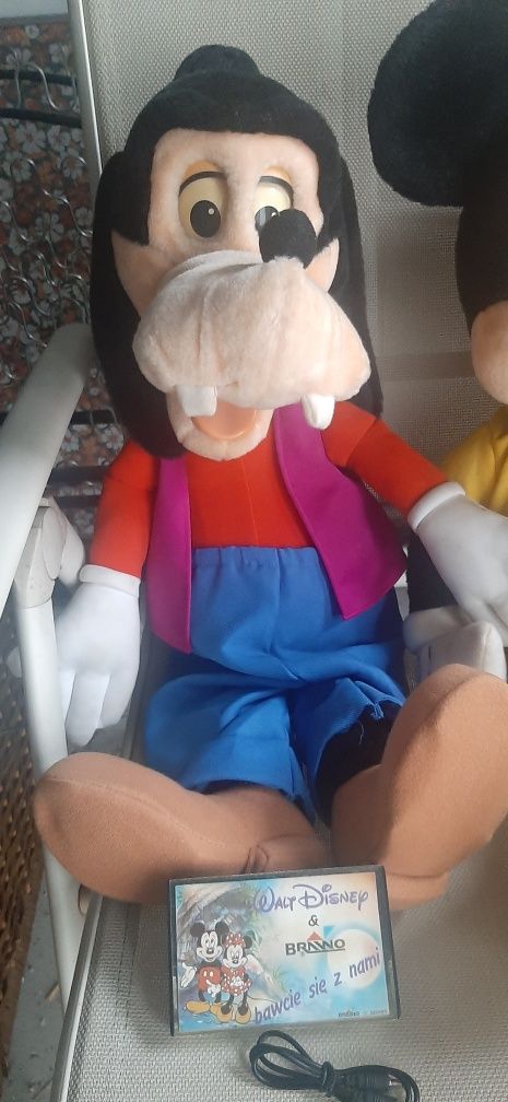 Maskotki Myszka Miki i Goofy vintage