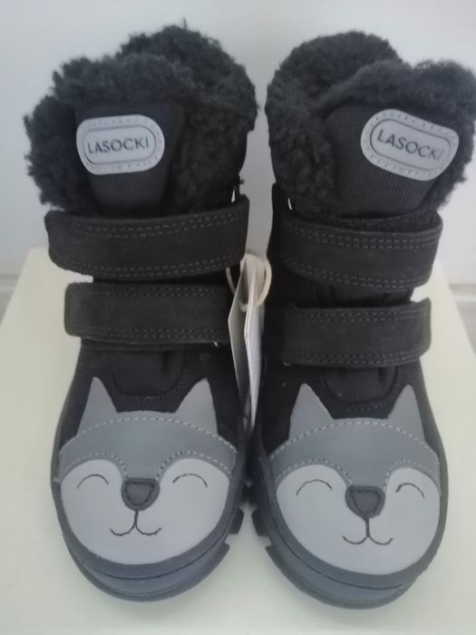 Trzewiki ocieplane dla chłopca firmy Lasocki Kids rozmiar 26
