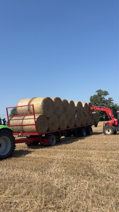 Przyczepa, laweta do bel