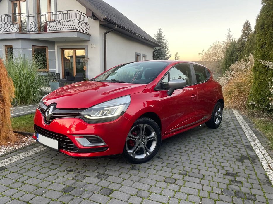 Renault Clio Benzynka Zarejestrowany 2016r GT LINE Bogata Opcja LED Możliwa Zamiana