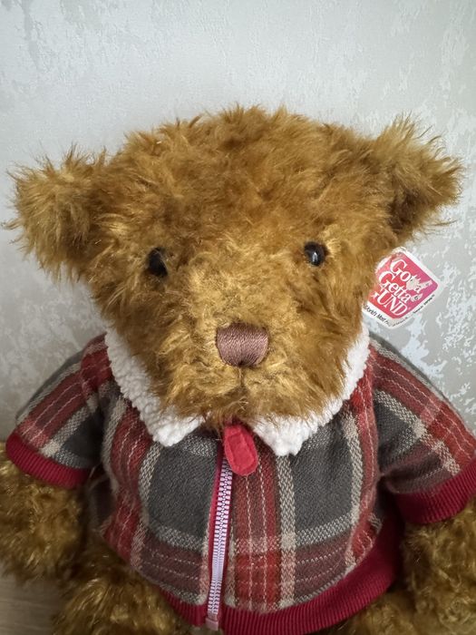 Вінтажний колекційний ведмедик GUND “Hagen” (США, 1990-ті) з биркою