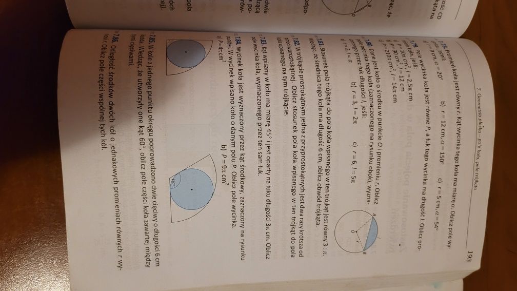 Matematyka, Zbiór zadań do liceów i techników, klasa 1