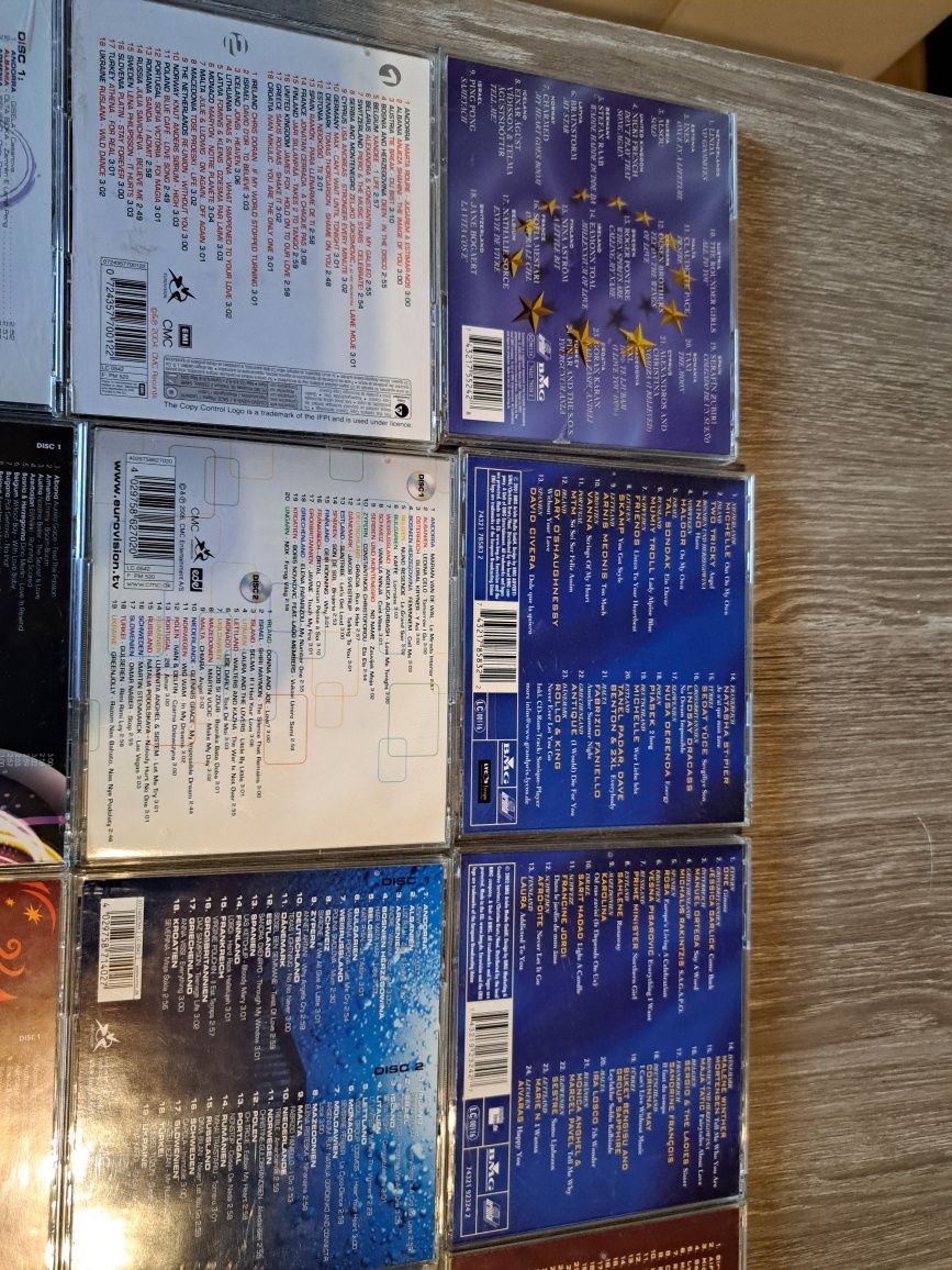 Kolekcja Płyt CD Eurovision