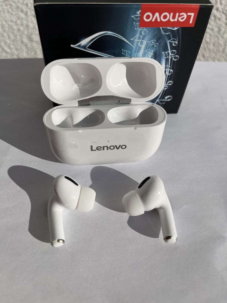 Nowe sluchawki Lenovo! Bezprzewodowe ! Biale / Czarne
