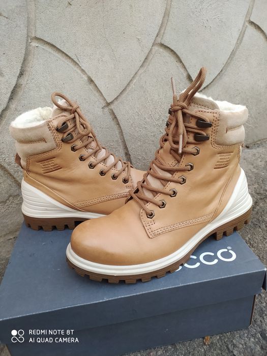 Ecco 38 ботинки жіночі зимові черевики сапоги взуття ессо