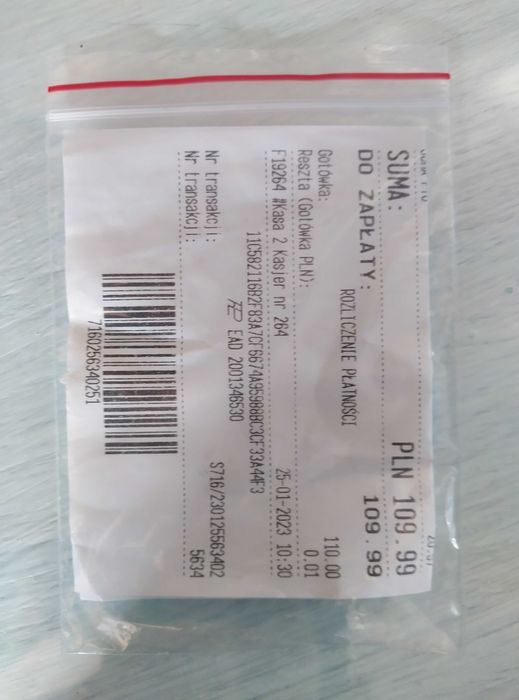 Myszka GEAR LIX na  stan używany