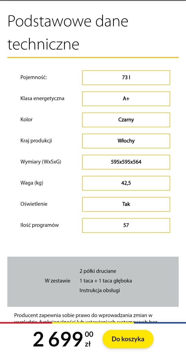 OKAZJA NOWY piekarnik parowy Whirlpool