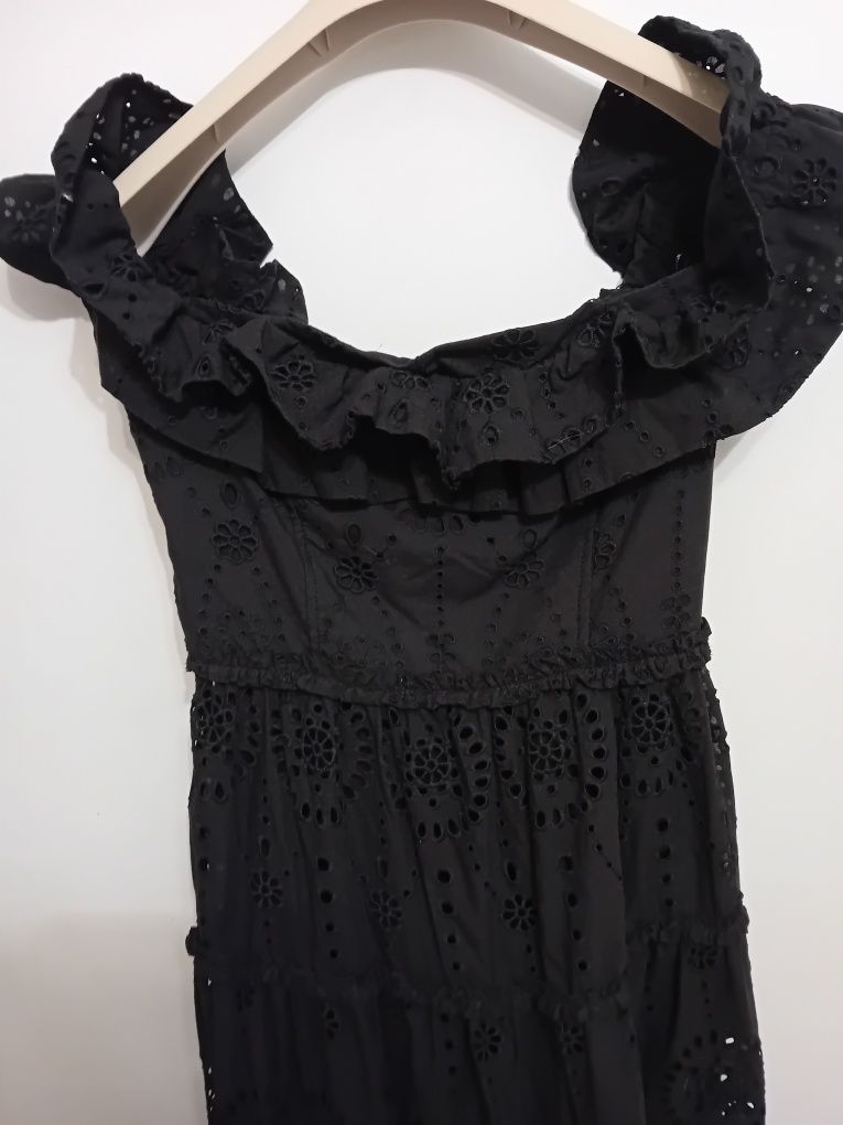 Suknia czarna Zara r.M