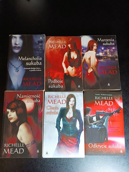 Zestaw książek Melancholia Sukuba KOMPLET Richelle Mead