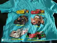 T-shirts Cars e Paw Patrol 6 anos