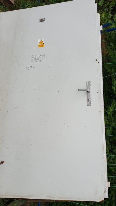 Drzwi ognioodporne magazynowe 4,5 x 120x220