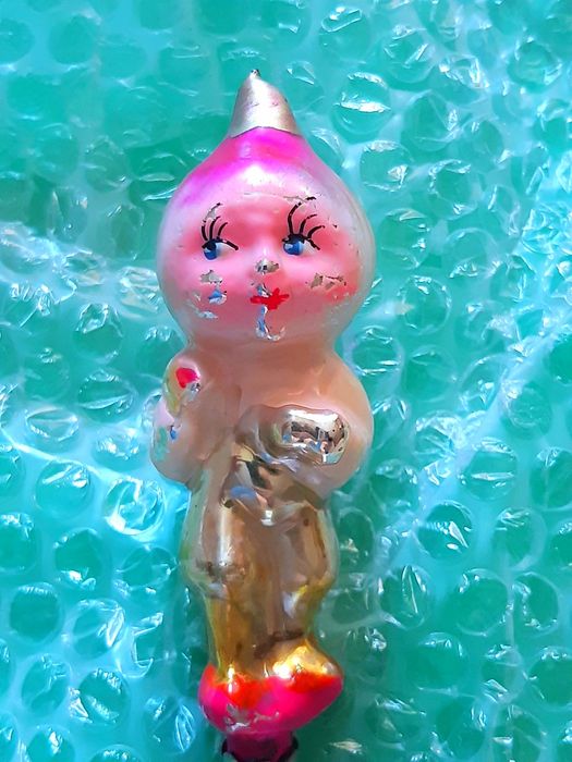 Антикварный ёлочные игрушки ссср
