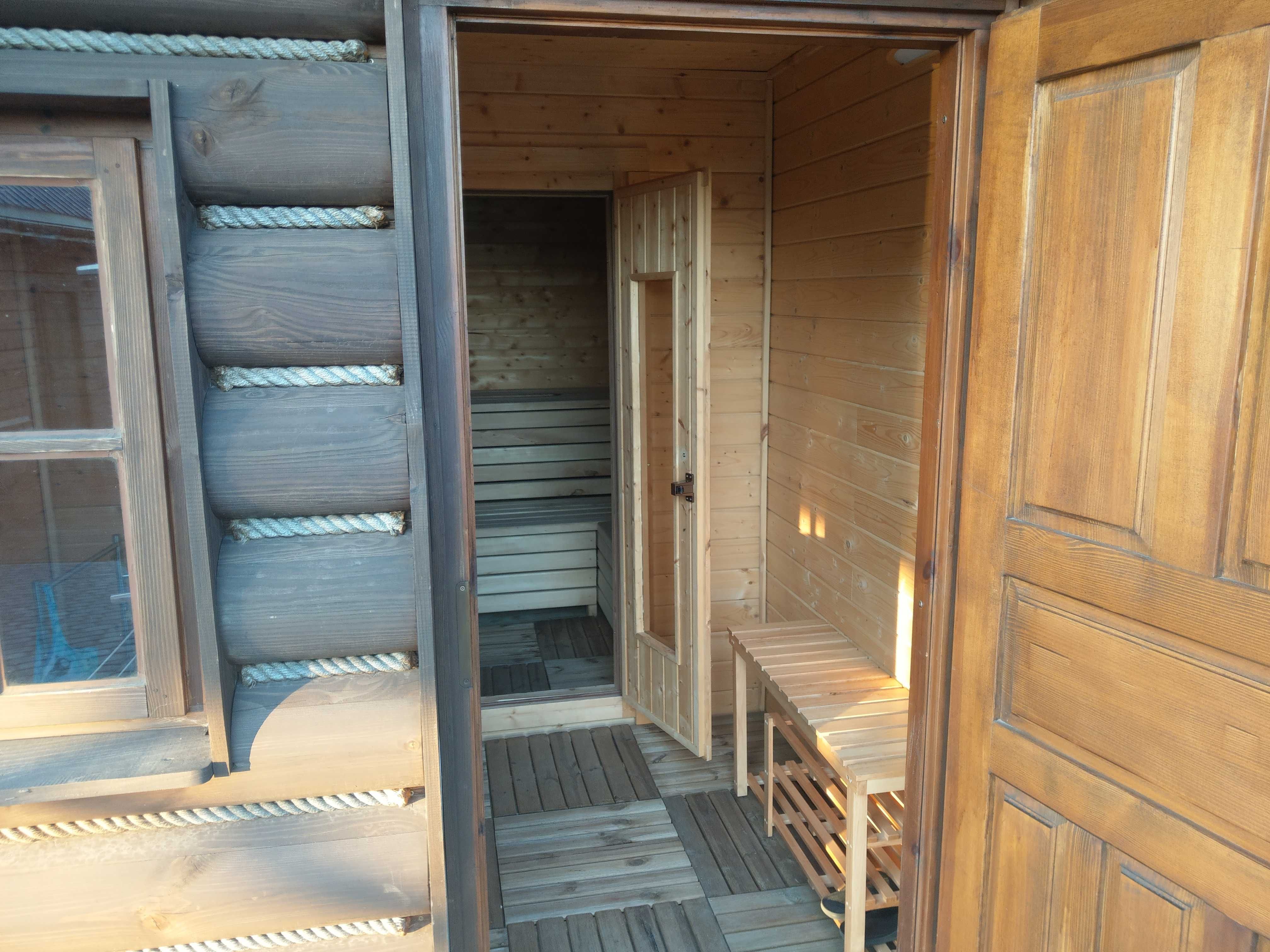 Domek do wynajęcia Bohoniki, Sauna, Wiata