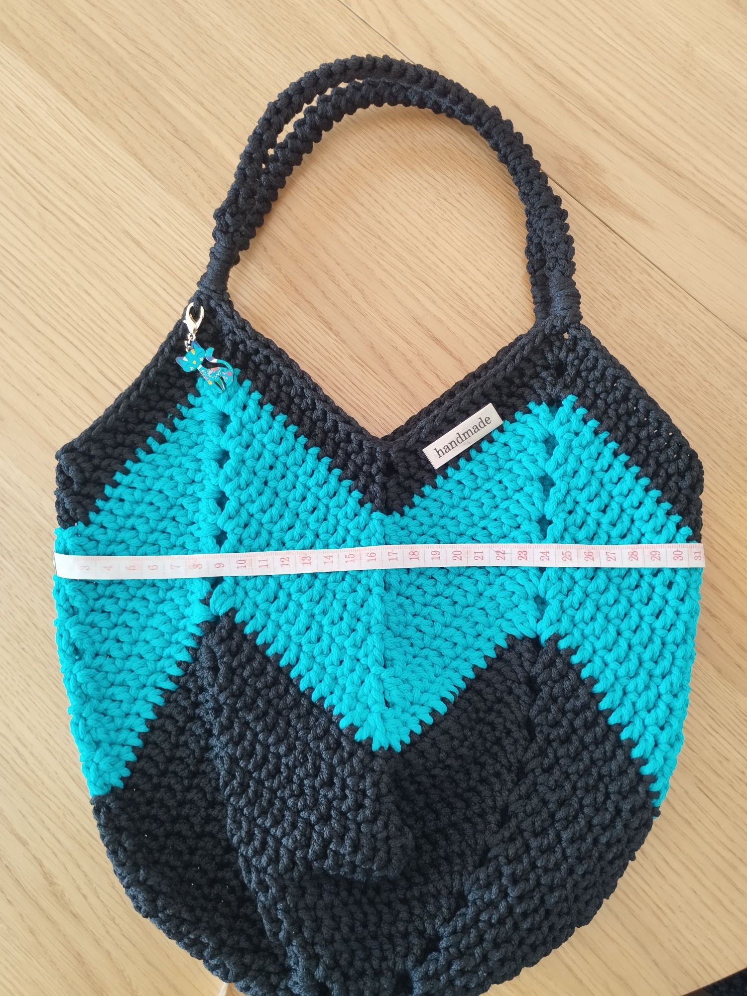 Mała torebka handmade szydełko