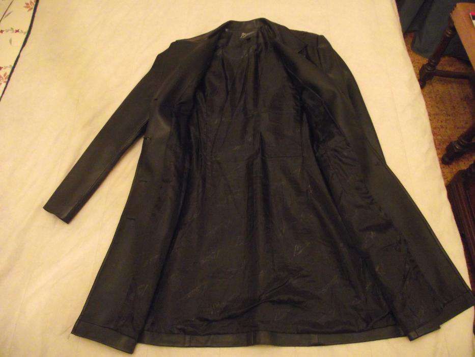 Casaco em Pele - Preto, n.º 42 Senhora