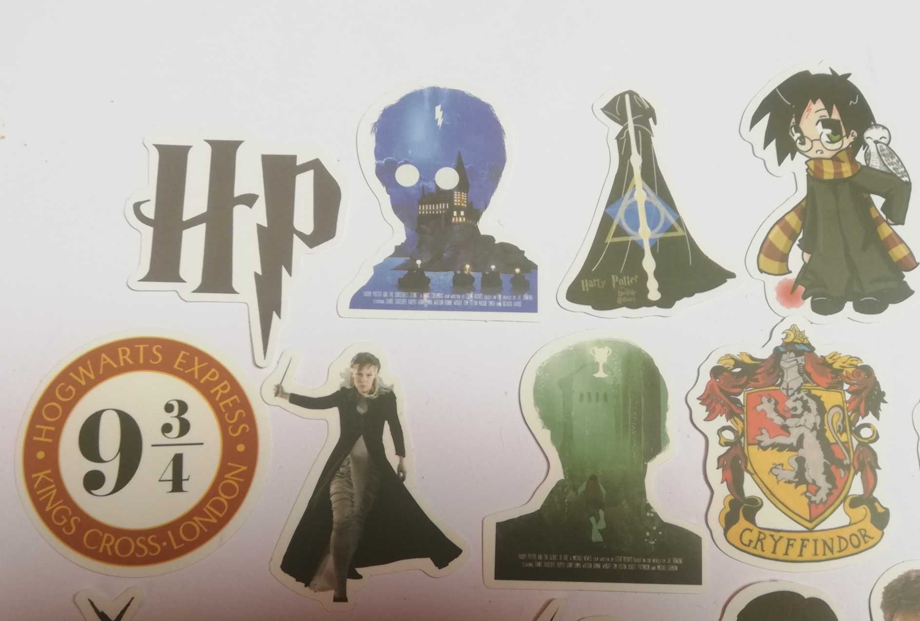 Harry Potter - urocze naklejki - zestaw naklejek - 25 sztuk [zestaw 1]
